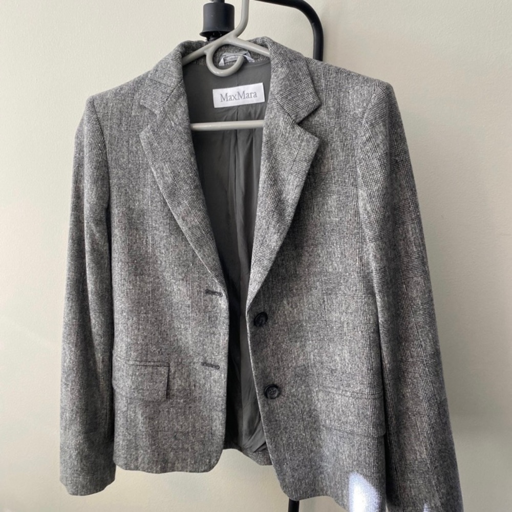 Maxmara wool/cashmere blazer (vintage)